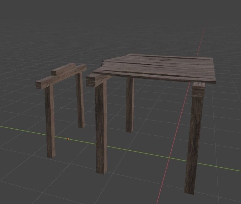 Mine tunnels - Modular 3D model_40