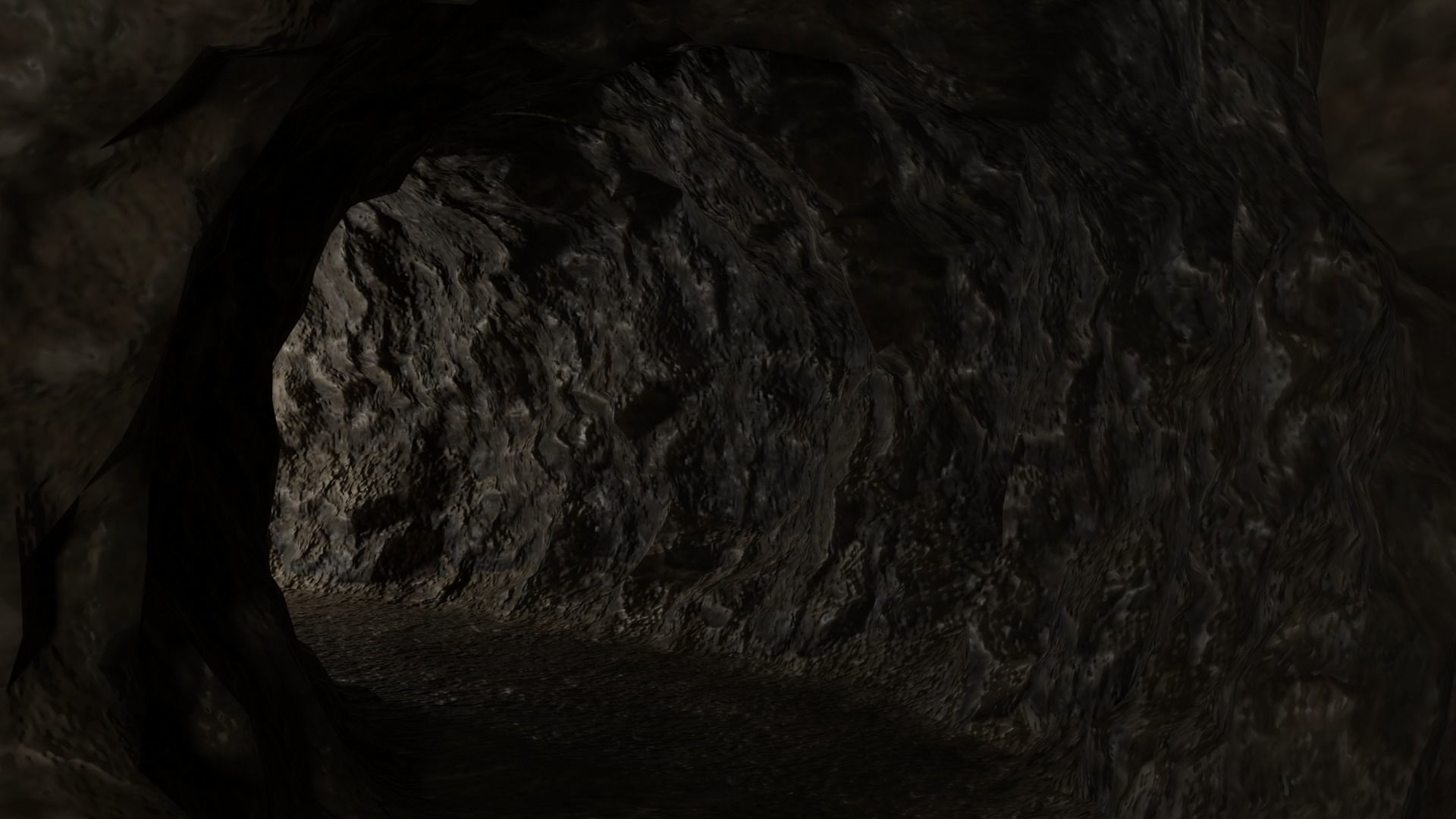 Mine tunnels - Modular 3D model_3