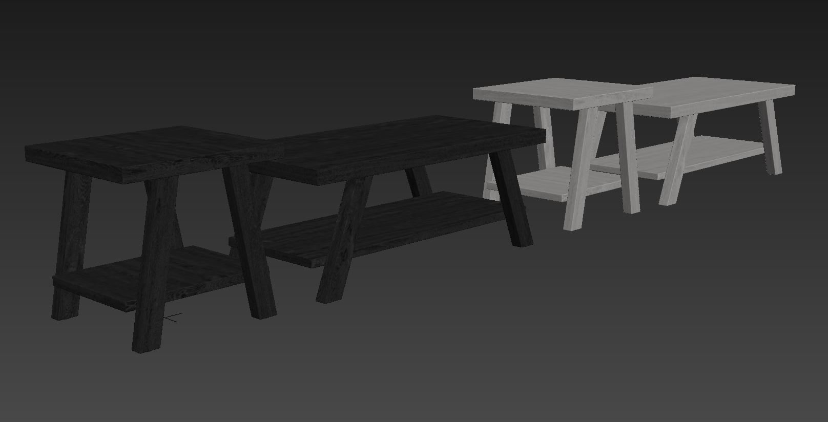 Filipek Coffee Table by Winston Porter 3D model_5