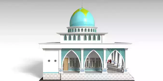 Contemporary Minimalist Mosque
