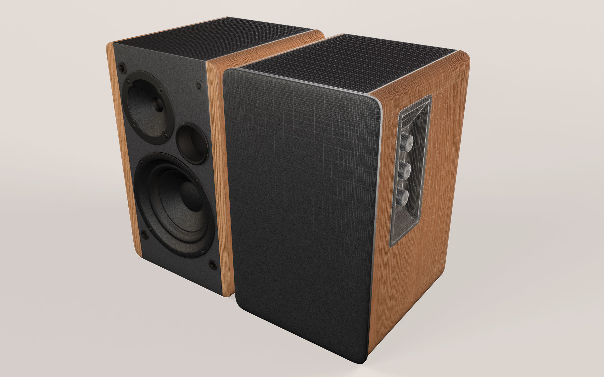 speaker active 3d model 3D model_2