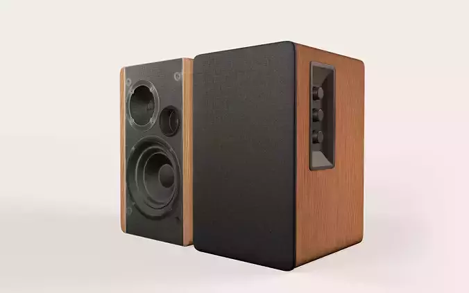 speaker active 3d model