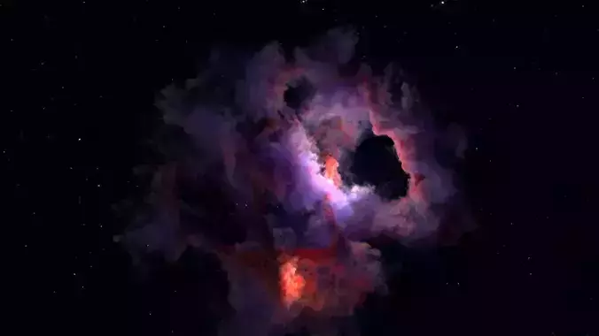 Nebulae nebula in space