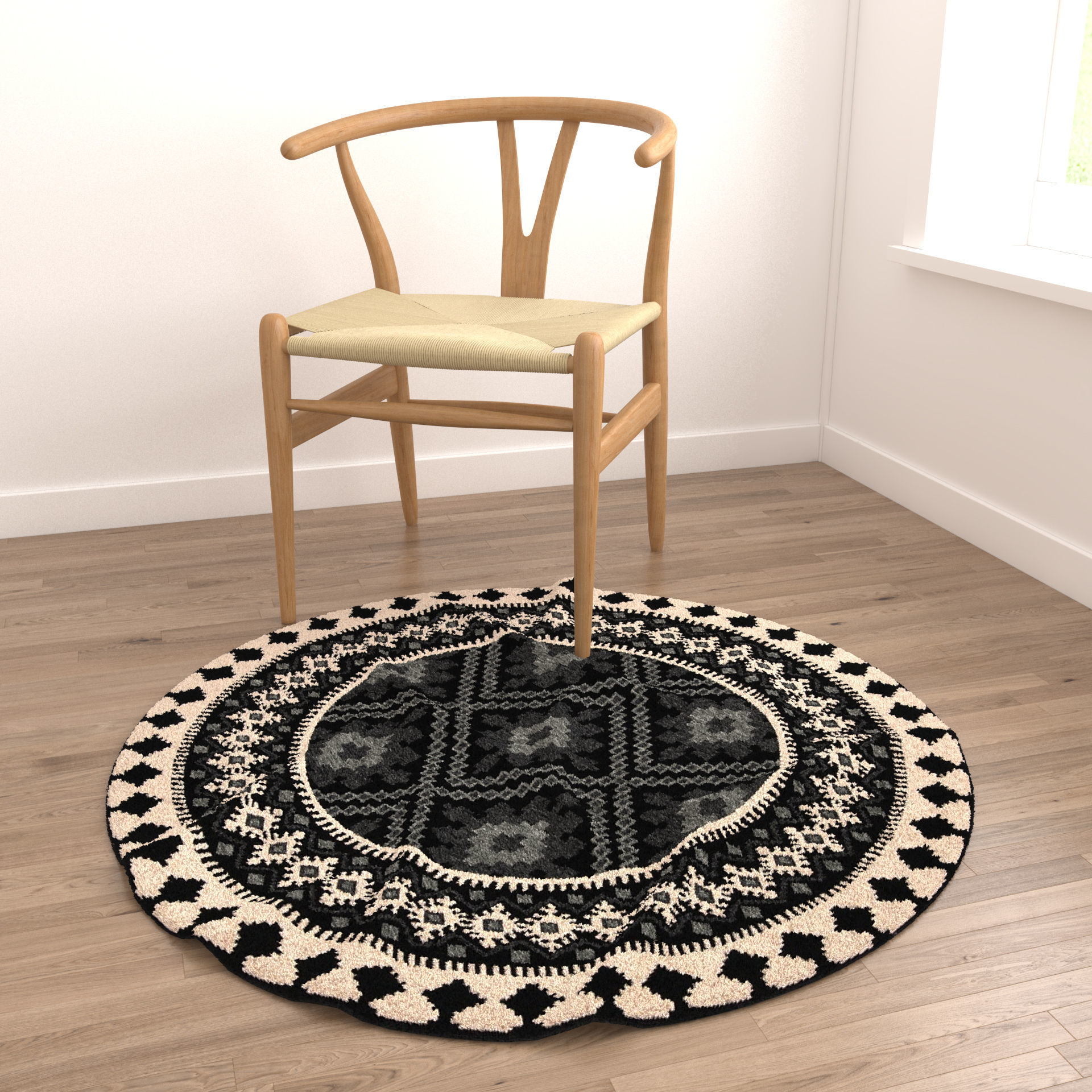Rugs No 369 3D model_2