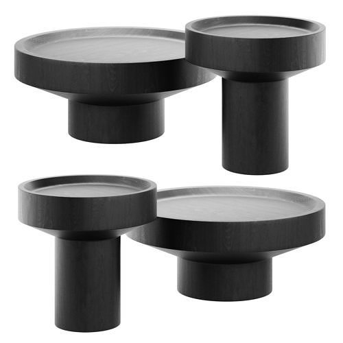 Wood Coffee table by Westwing collection 3D model