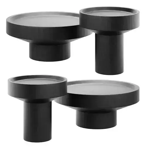 Wood Coffee table by Westwing collection 3D model