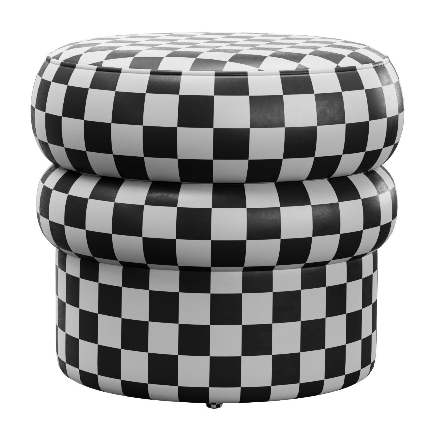 Swagger 20 boucle stool by Kardiel 3D model_3