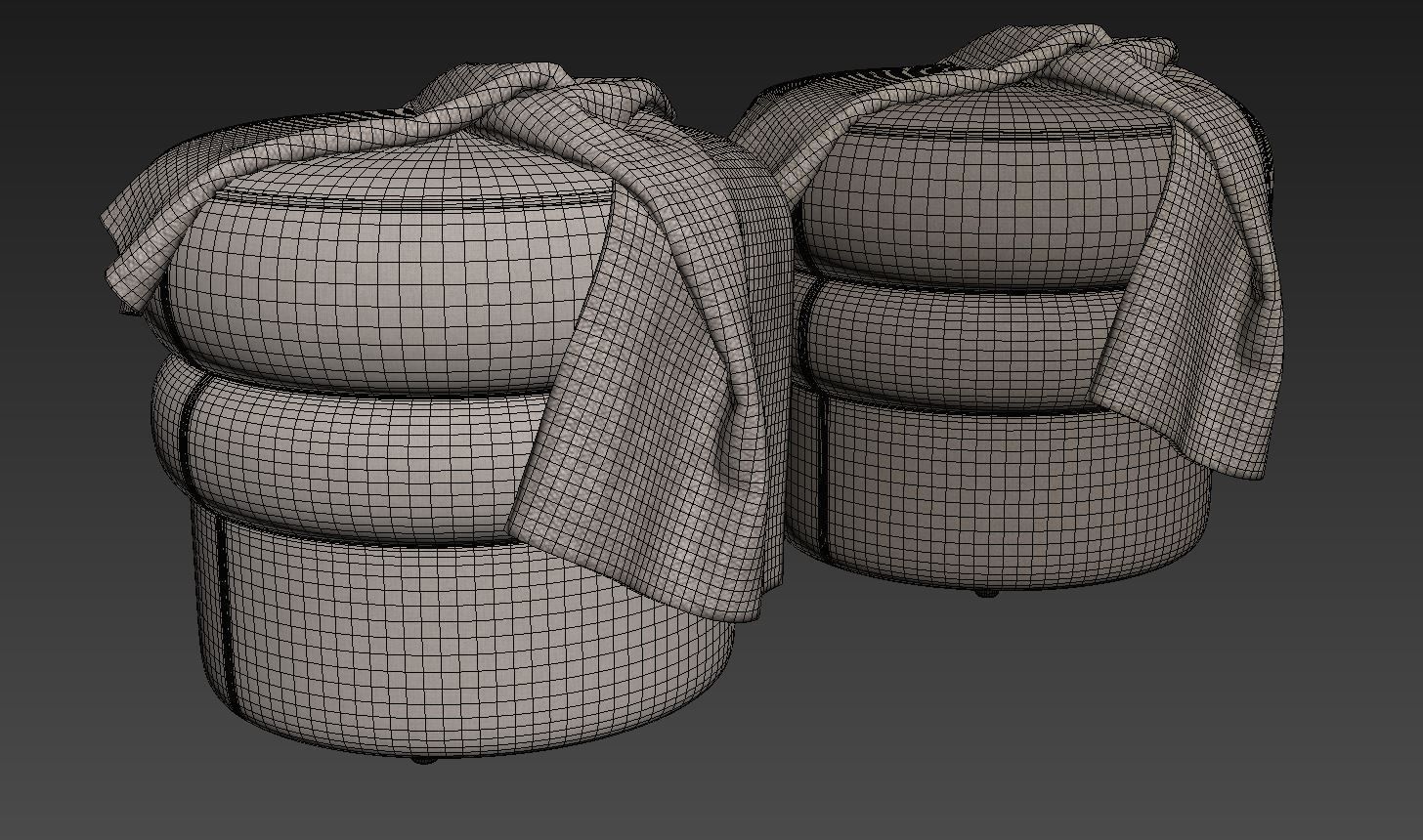 Swagger Stool Swagger 20 fabirc stool by Kardiel 3D model | CGTrader