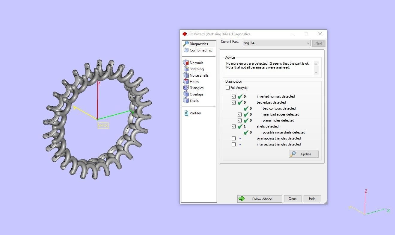Ring 164 3D print model_12