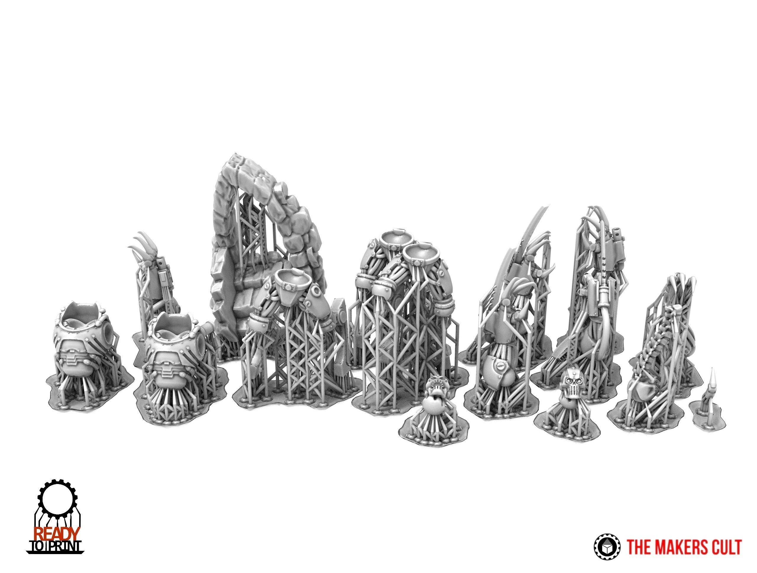 Dark Techno - Brutus Assassin builder 3D print model_6