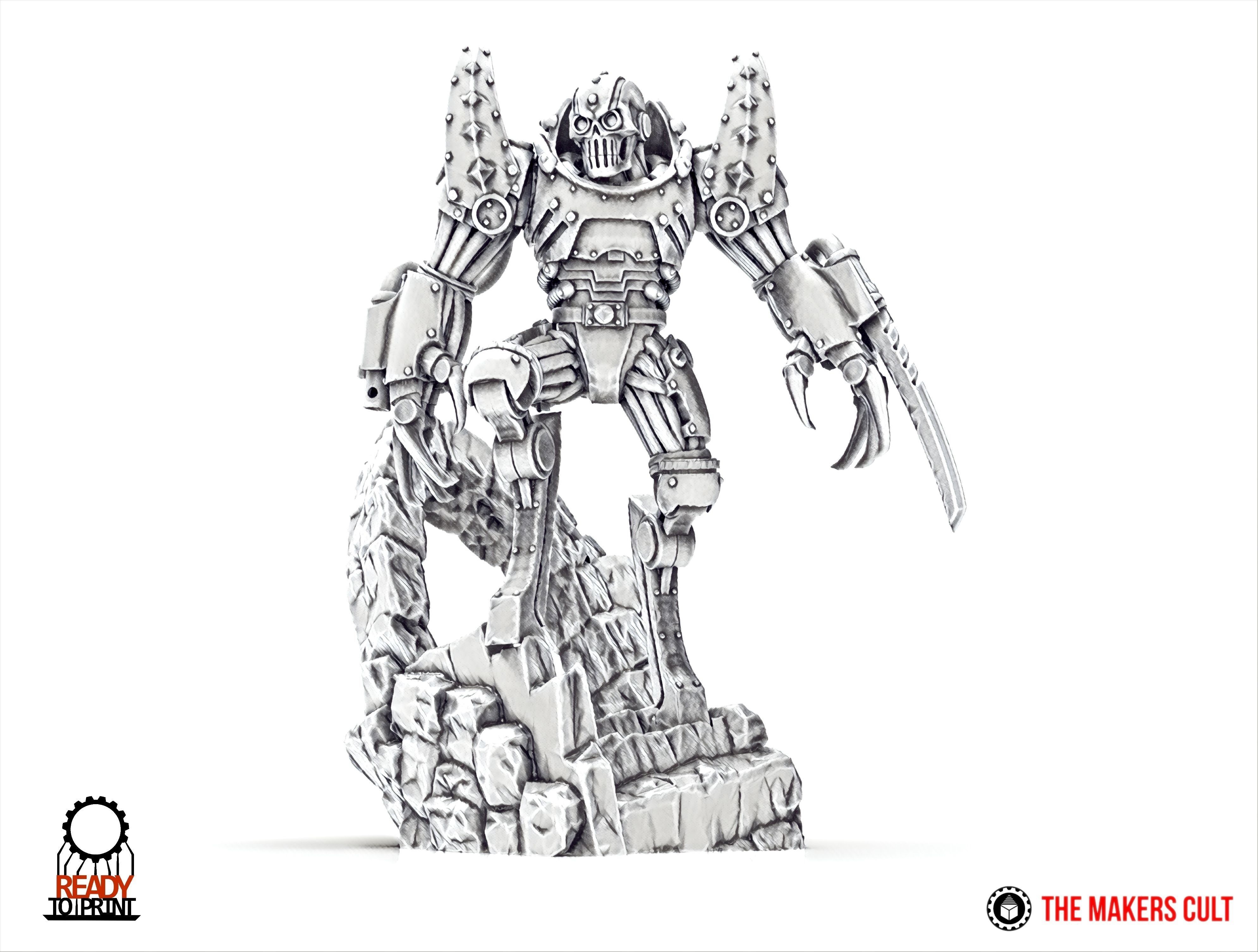 Dark Techno - Brutus Assassin builder 3D print model_2