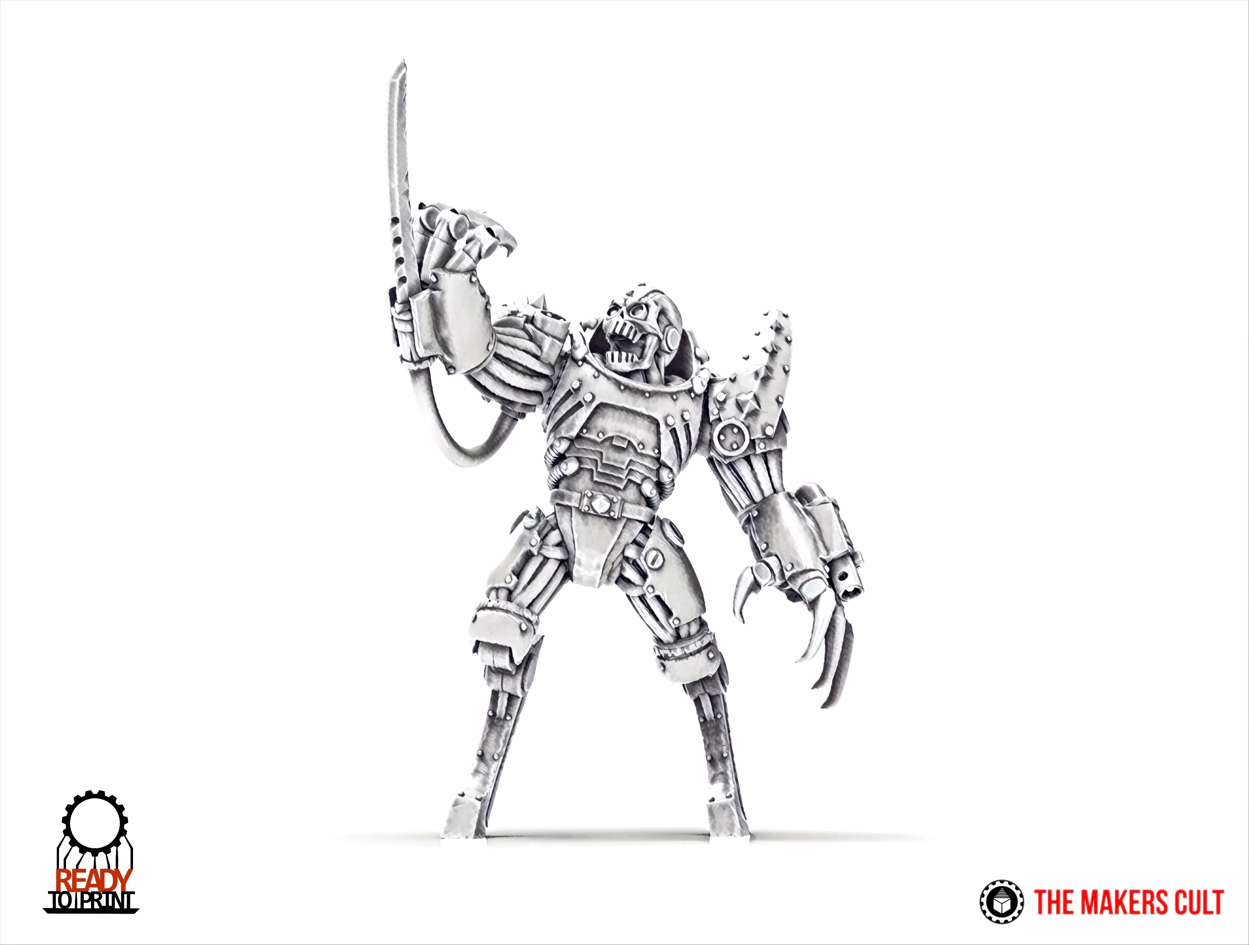 Dark Techno - Brutus Assassin builder 3D print model_0