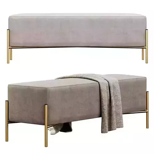 Ivor Upholstered Bench by Etta Avenue