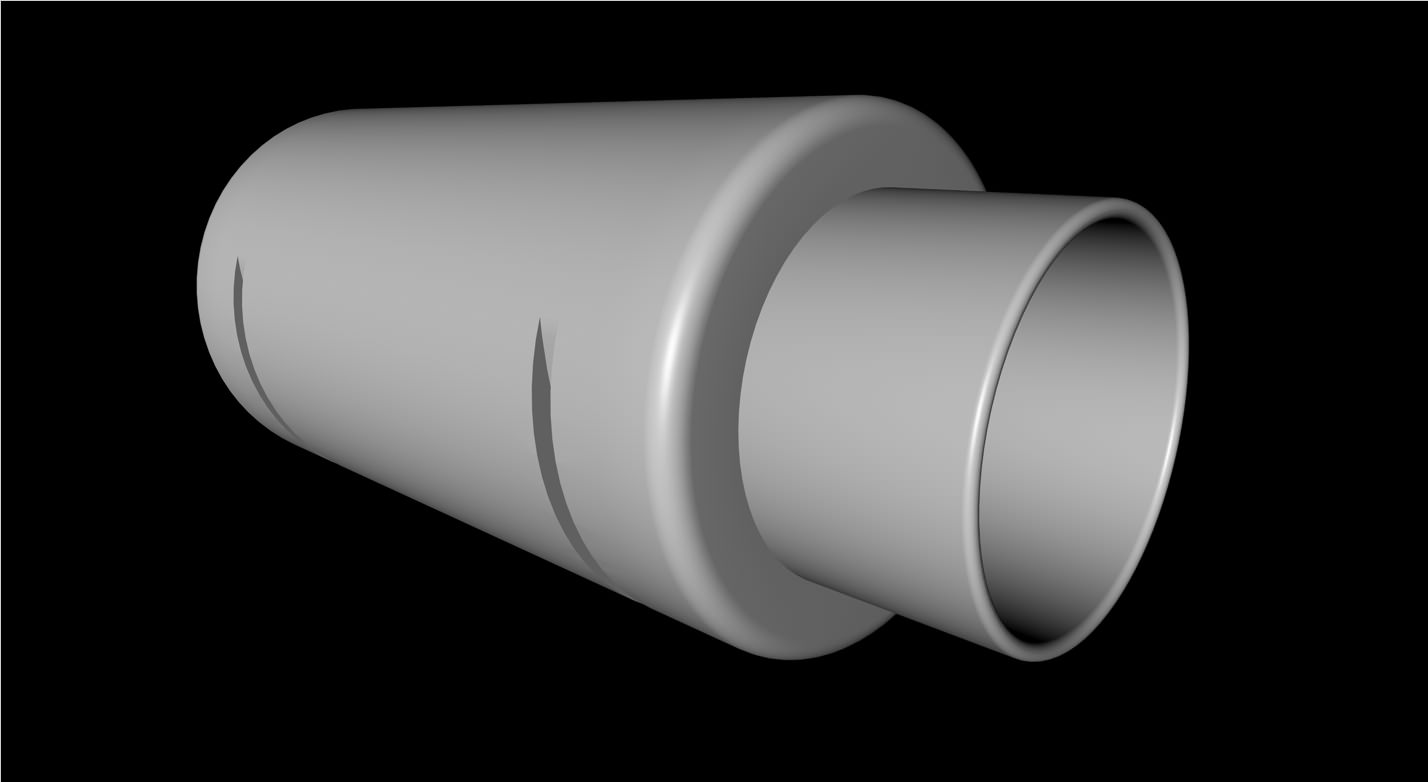 HQ Exhaust Tip 3D model_6