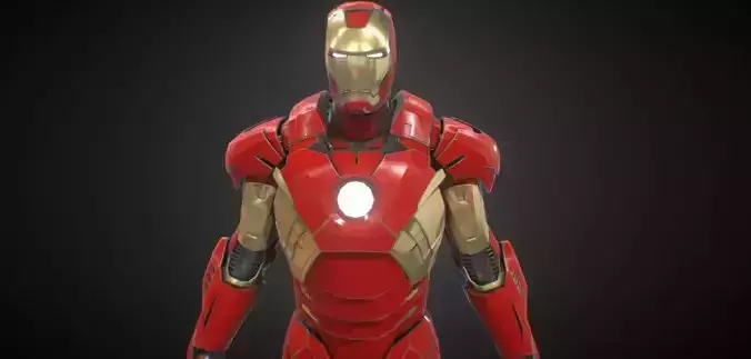 iron-man avengers iron man 3D model