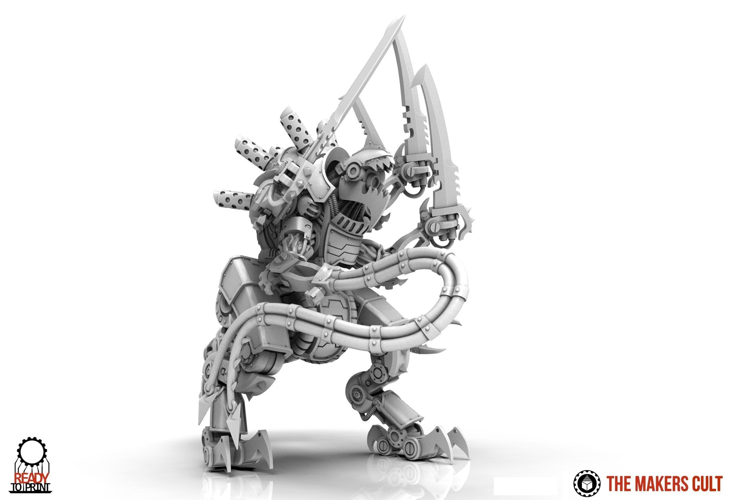 Iron Hive - Iron Lord - pack 1 3D print model_1