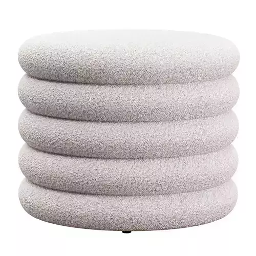 Snoozer boucle storage ottoman by Crate and Barrel