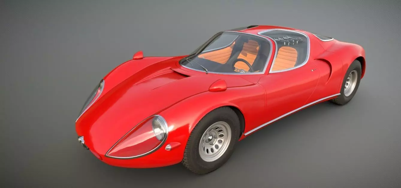 alfa-romeo-stradale-1967 alfa romeo 3D model_0