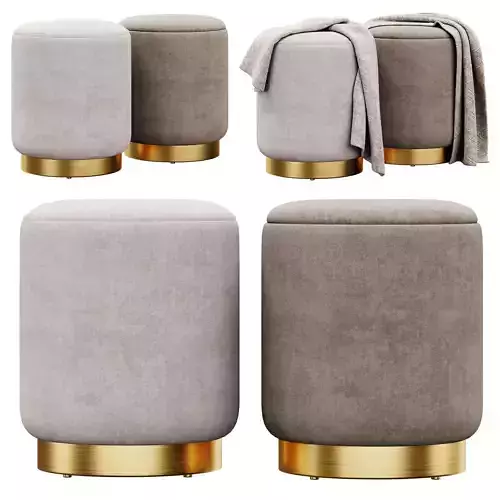 Pri Storage Ottoman by TOV Furniture