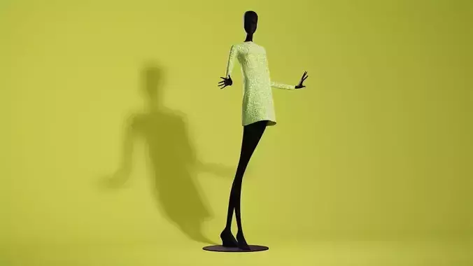 Colleen Corby 1960 Dress Pose 03