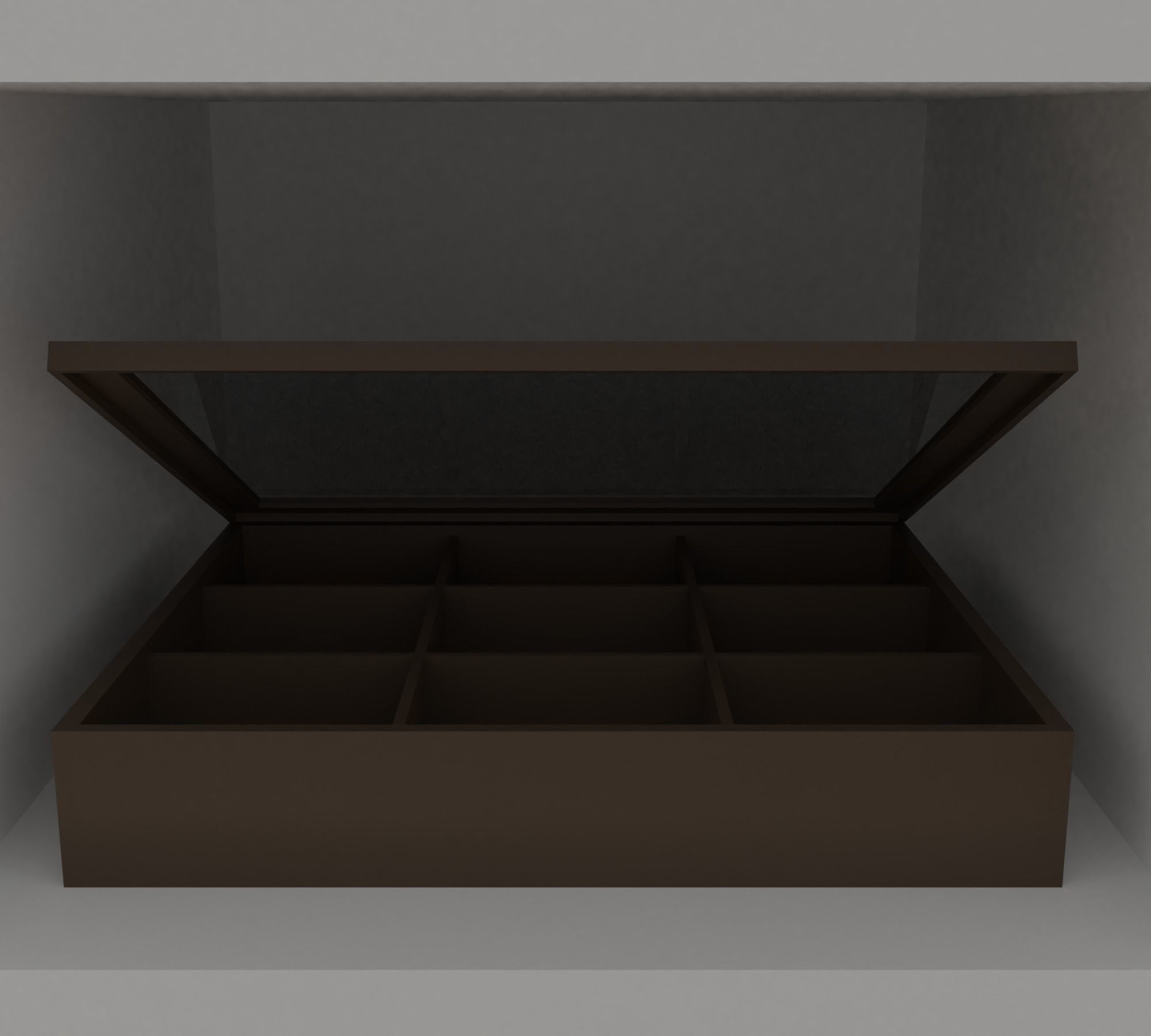 Kitchen Low-poly 3D model_13