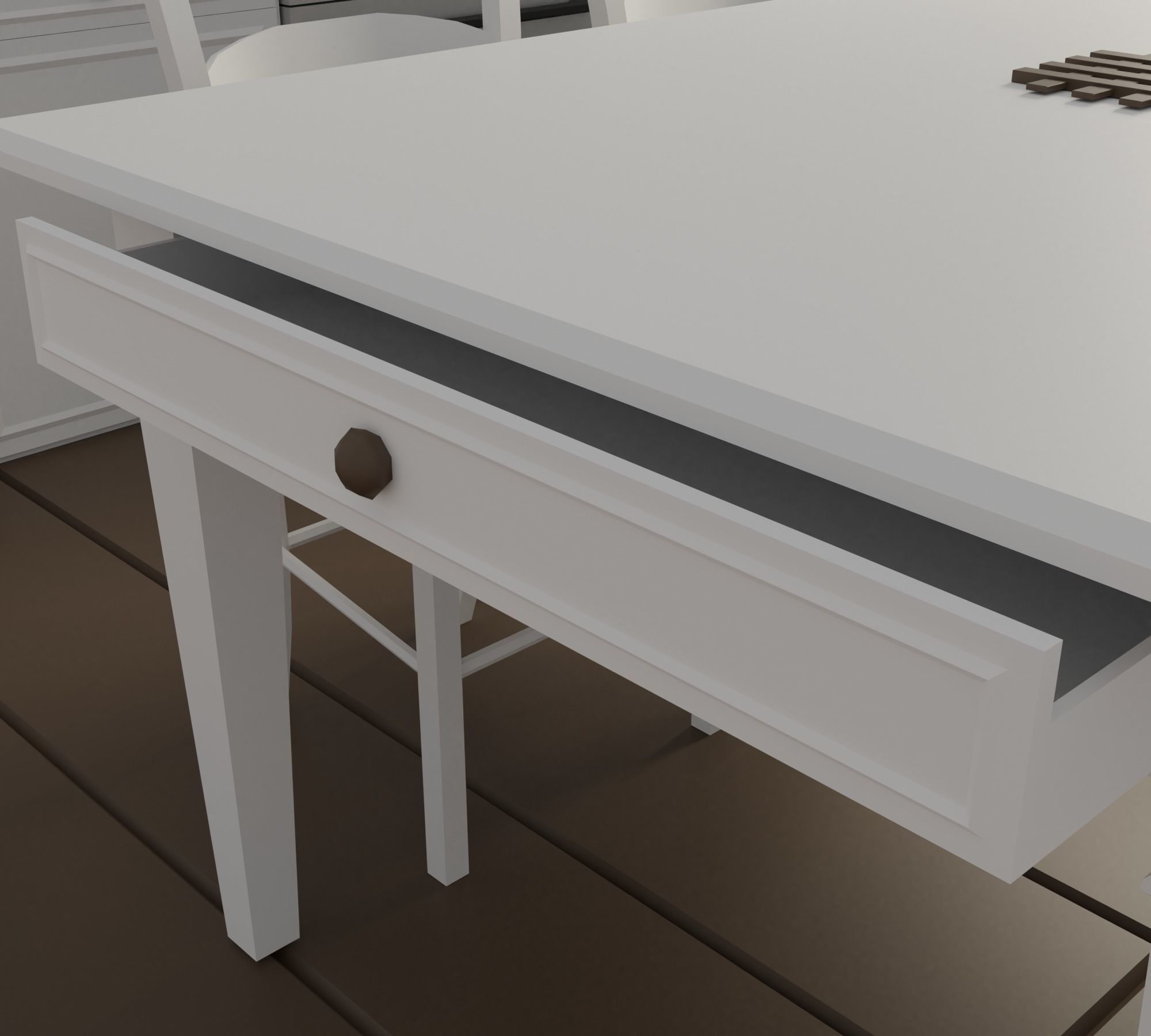 Kitchen Low-poly 3D model_35