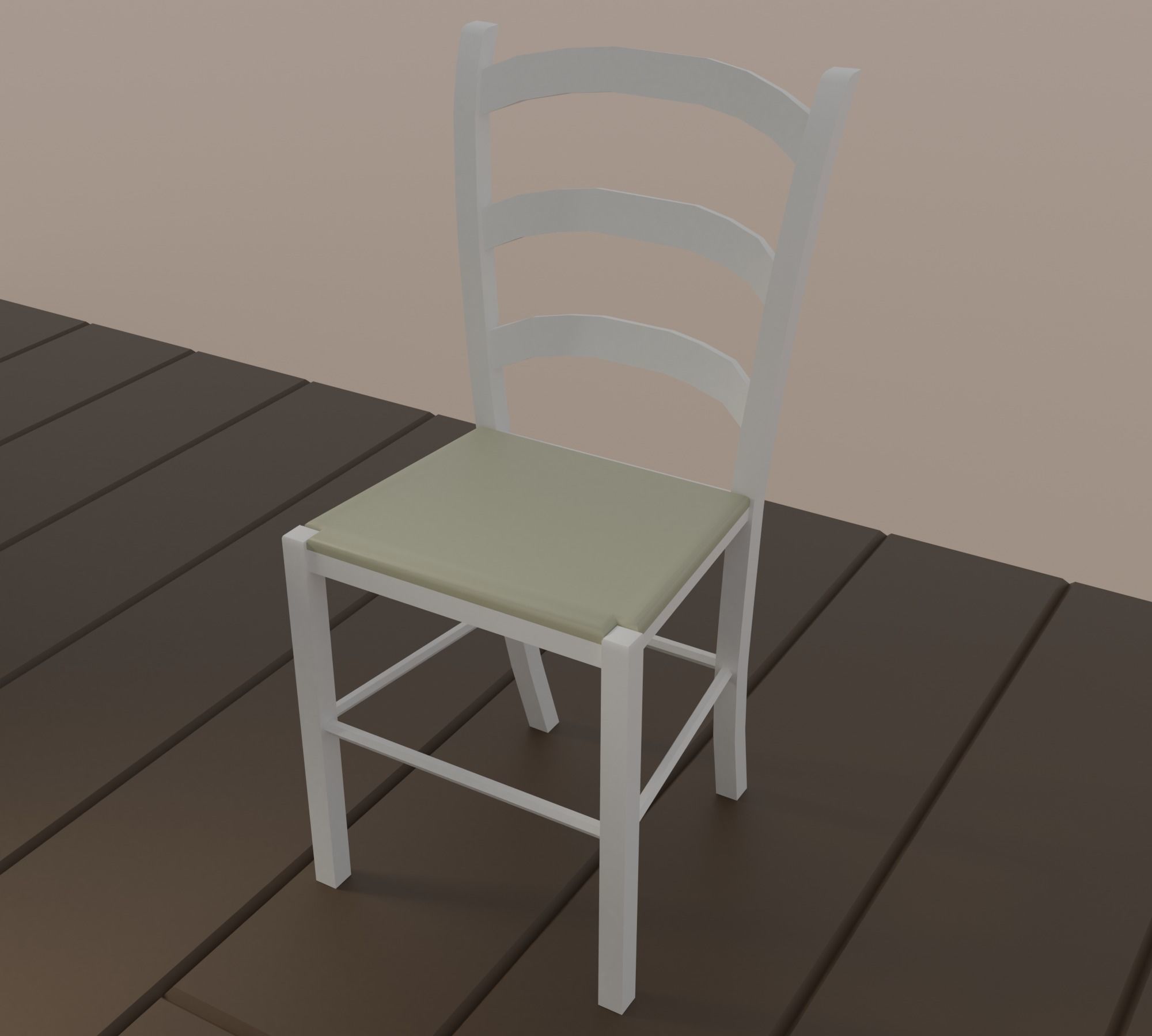 Kitchen Low-poly 3D model_37