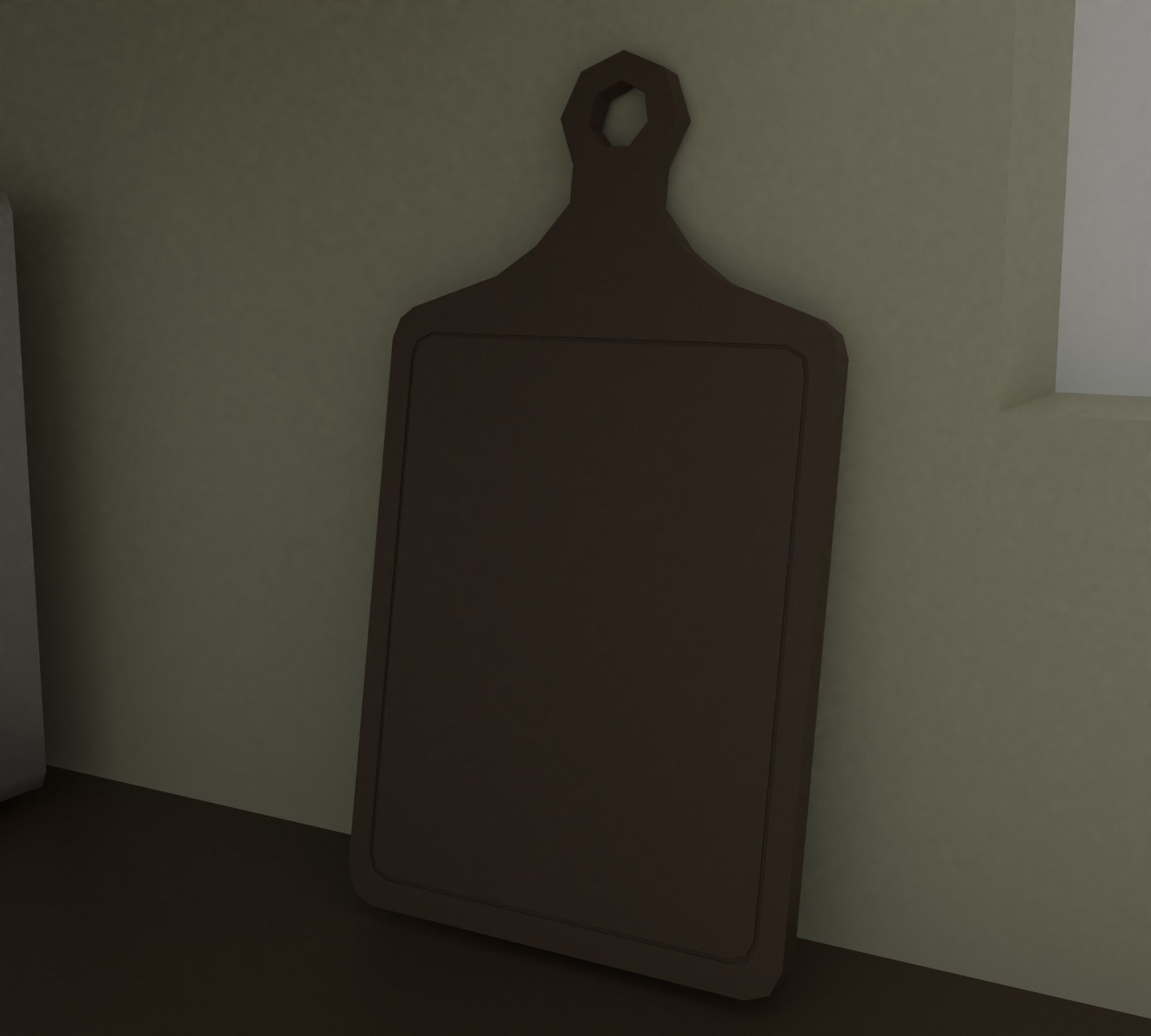 Kitchen Low-poly 3D model_8