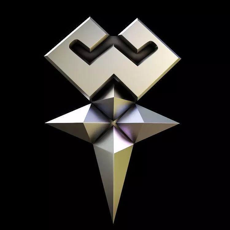 Kingdom Hearts Mark of Mastery Free 3D print model