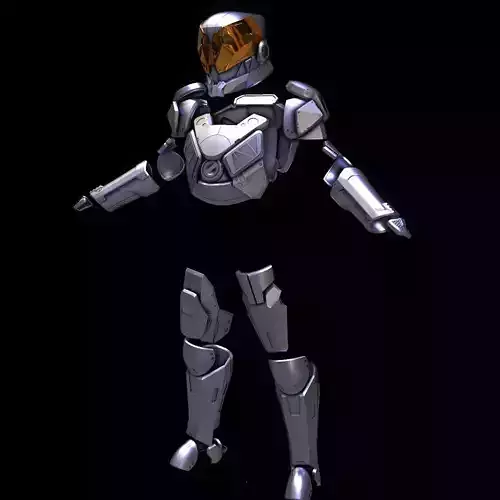 Destiny Titan Armor of Lamentation 3D print model
