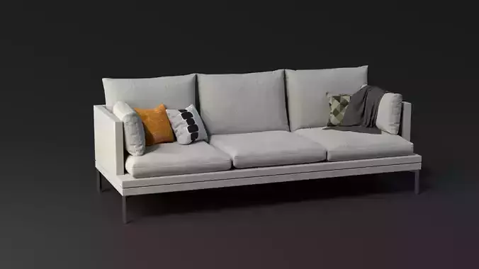Zanotta William Couch - with pop-up Animation