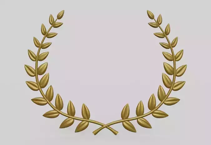 Laurel Wreath 3D print model