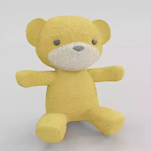Knitted teddy Bear toy