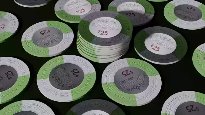 SPEAKEASY 25 - POKER CHIPS