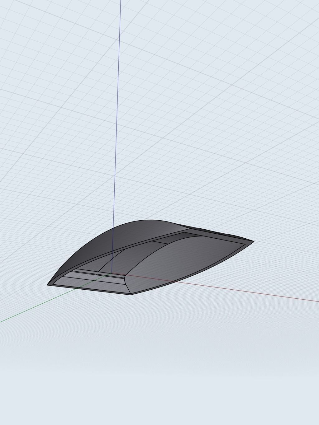 Sunoco Hood Scoop Pro Mod Outlaw Drag 3D print model_2