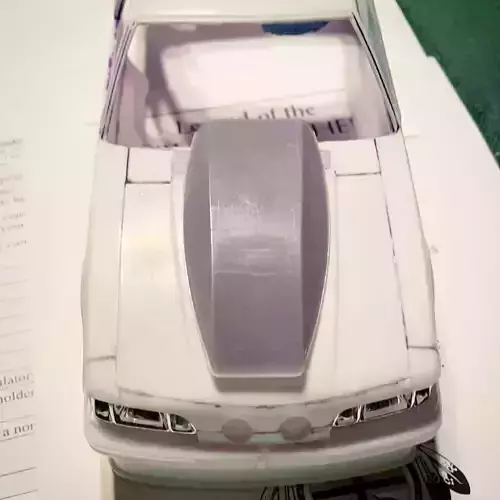 Sunoco Hood Scoop Pro Mod Outlaw Drag 3D print model