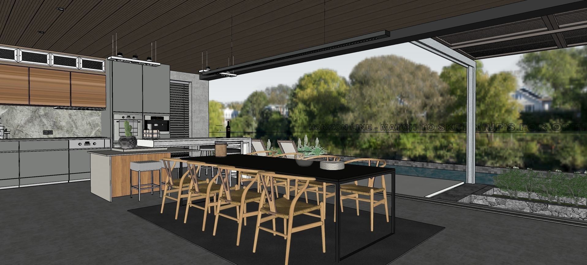 Modern living - B5  3D model_34