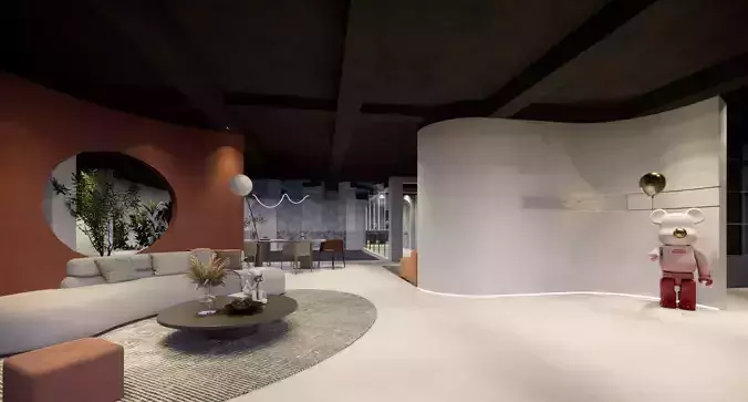 Mattress and Furniture Showroom Exhibition