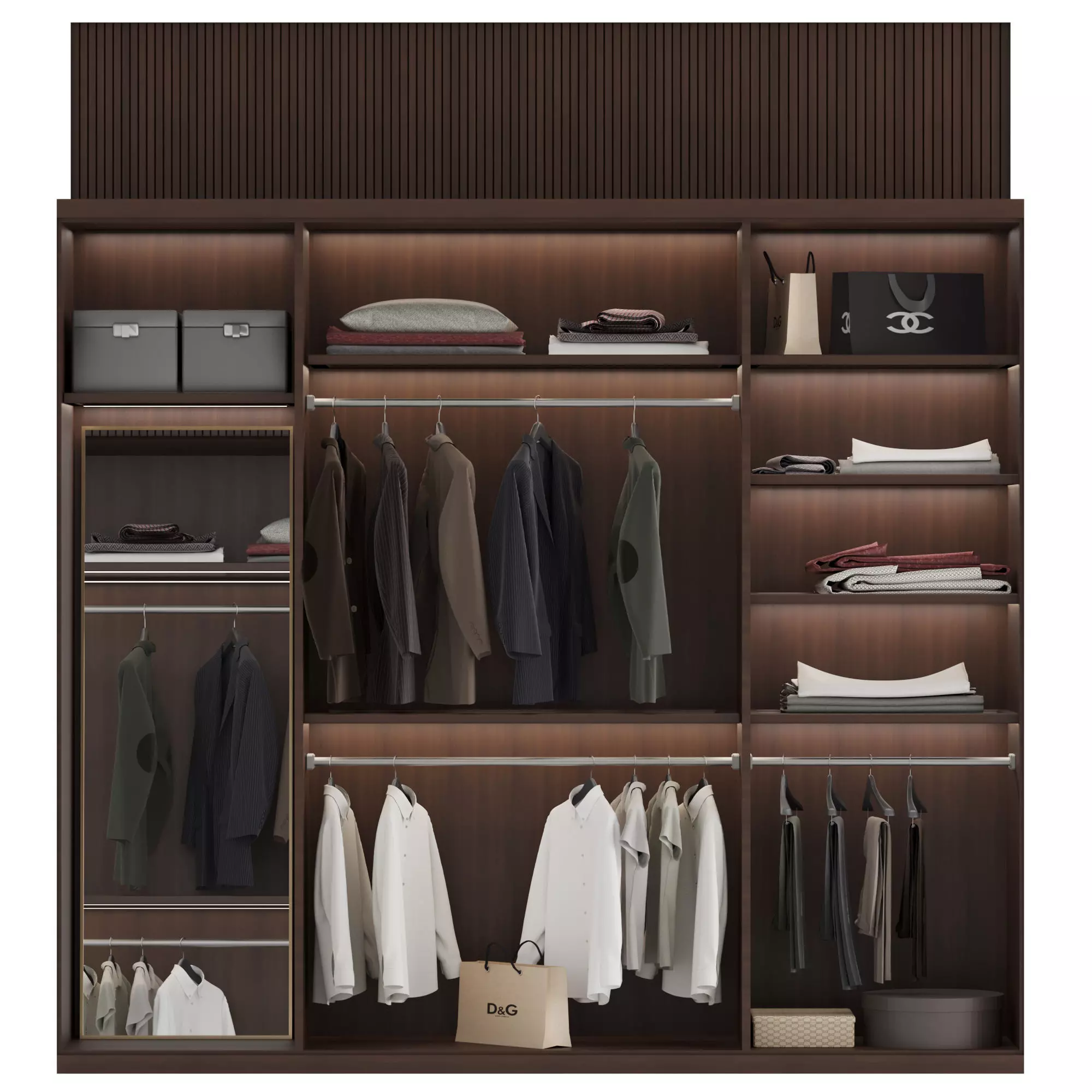 Wardrobe No 02 3D model_0