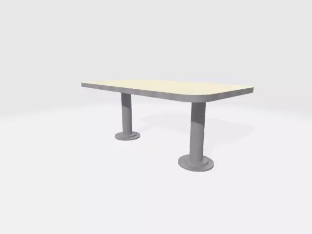 Table diner Free 3D model