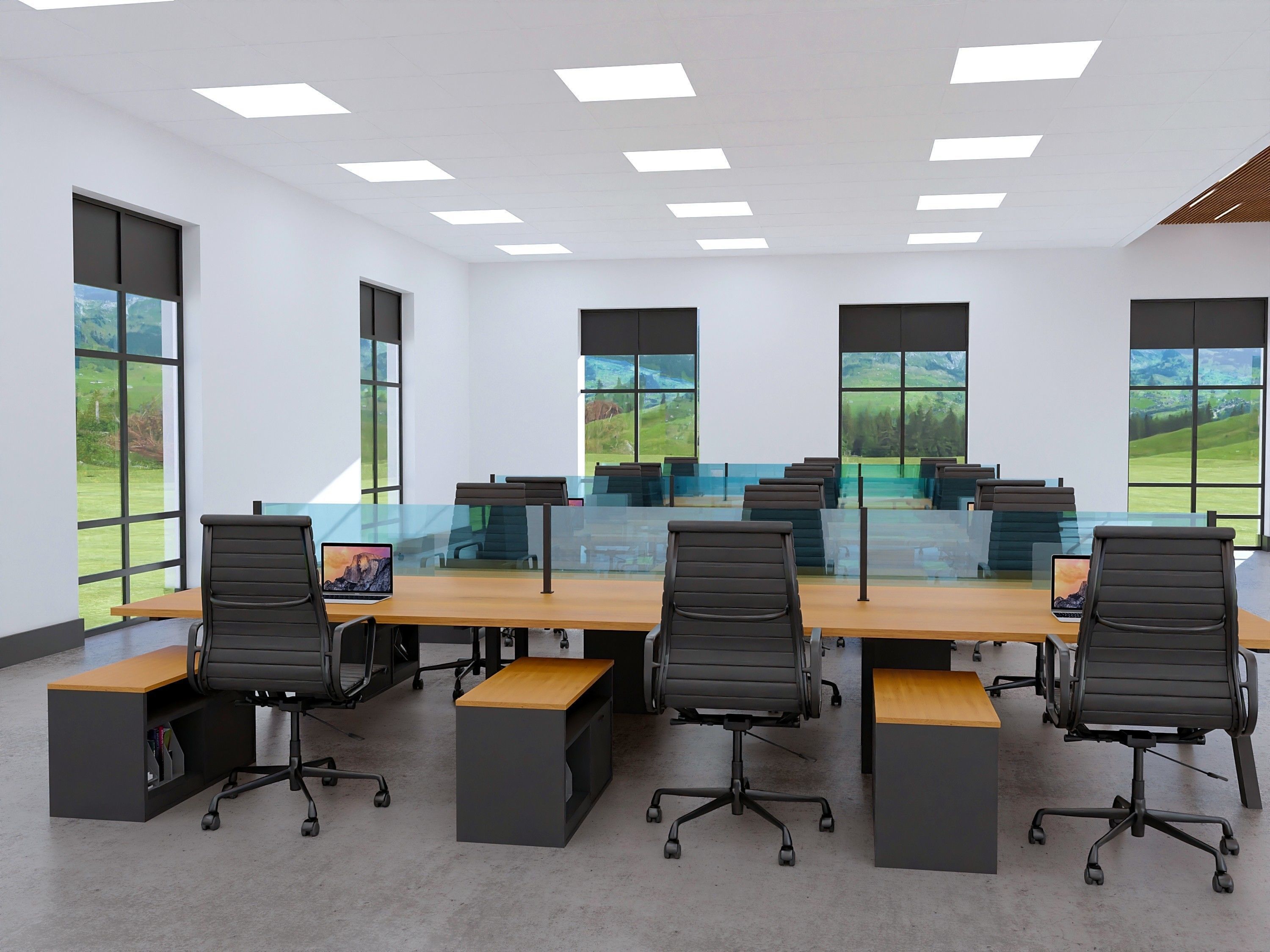 Office Room 3D model_1