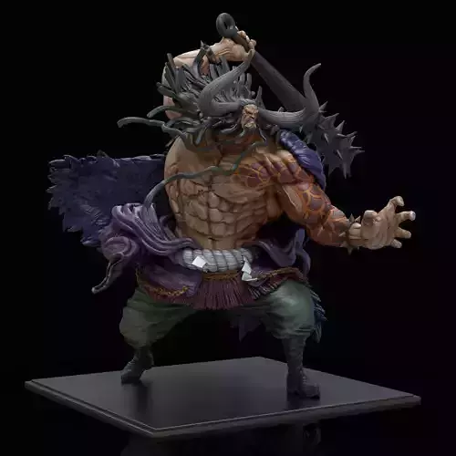 KAIDO anime character 3D print model