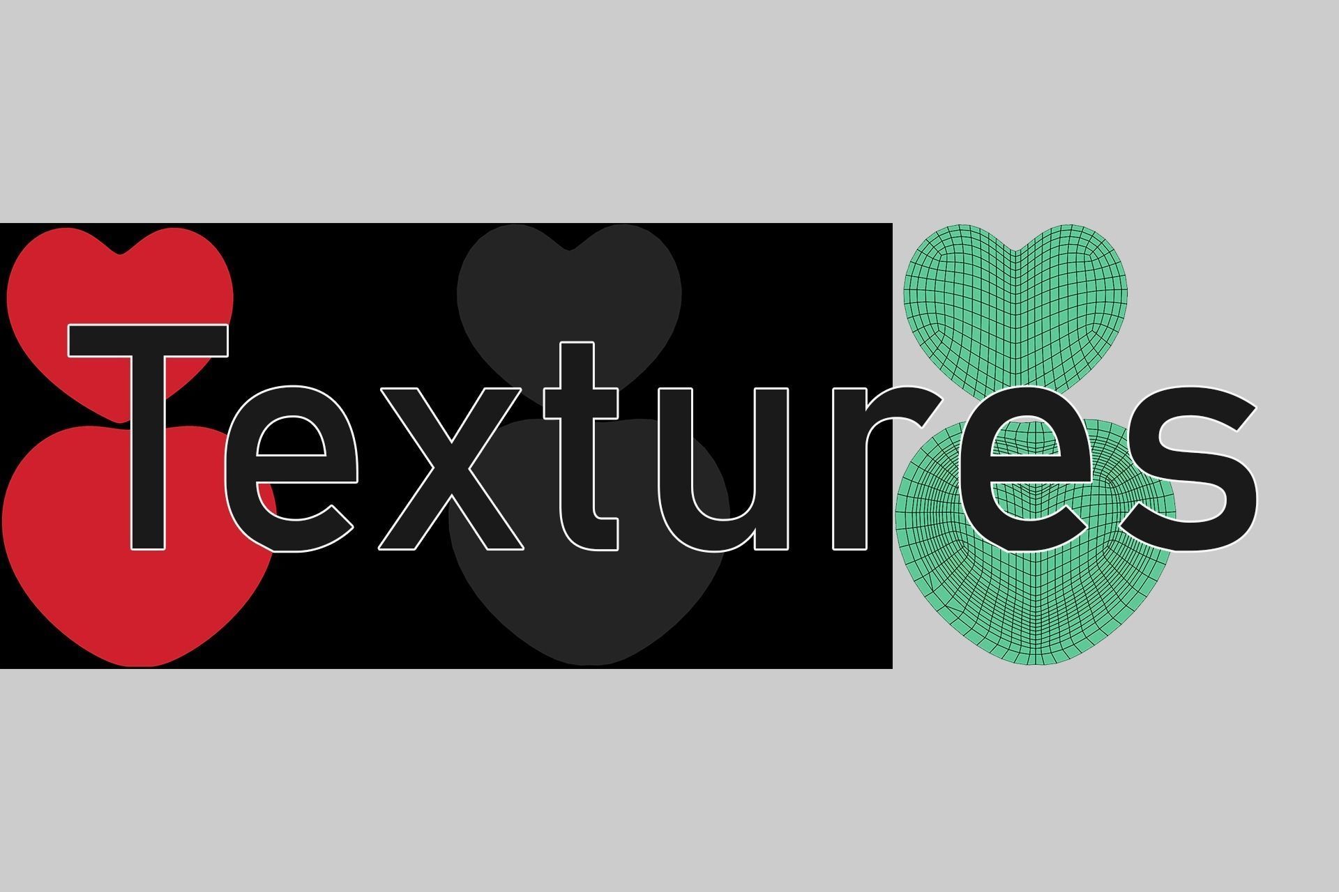 Heart Red and Blue 3D model_13