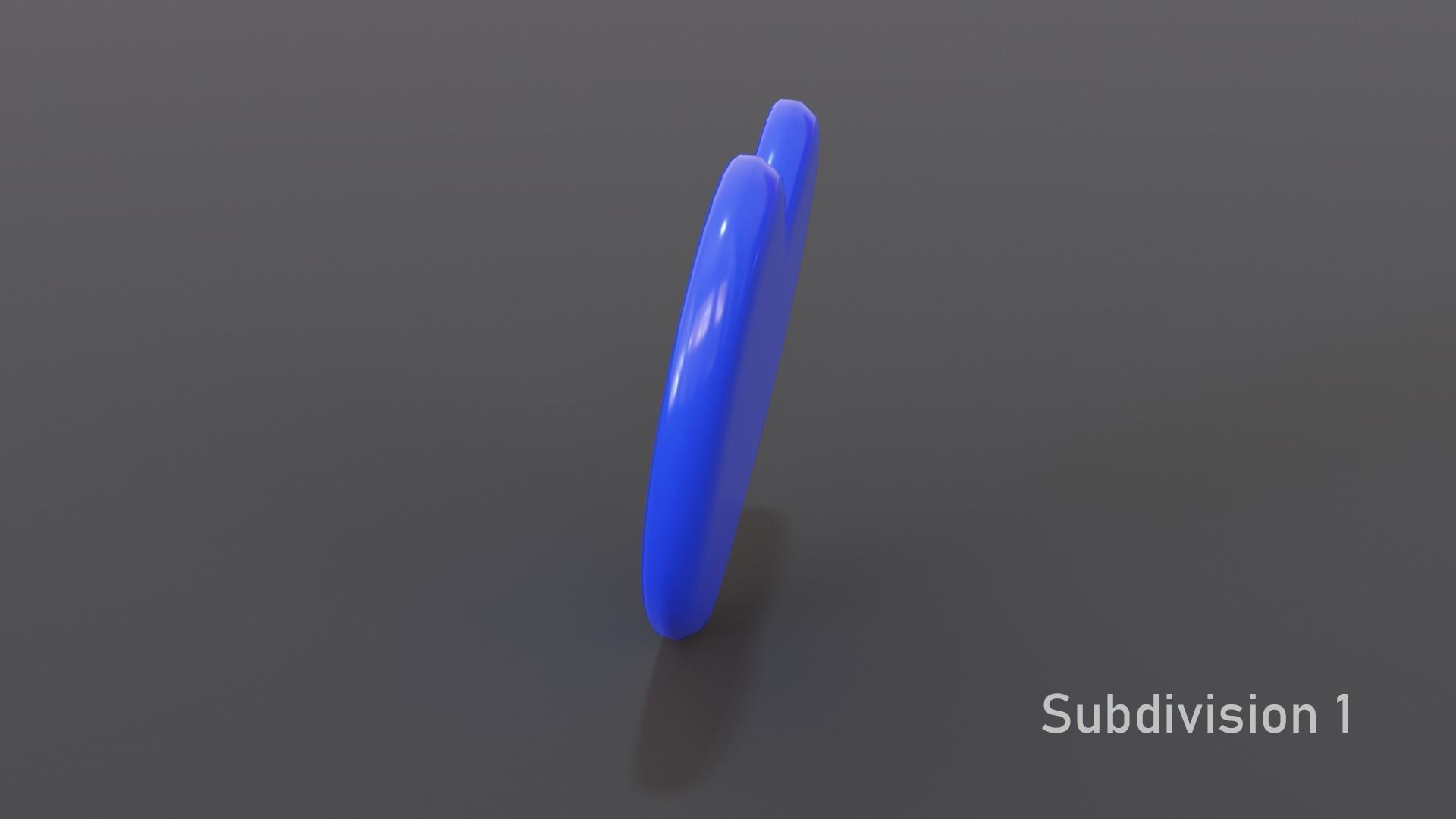 Heart Red and Blue 3D model_12