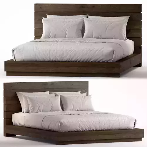 Coimbra platform bed by Furniture of America
