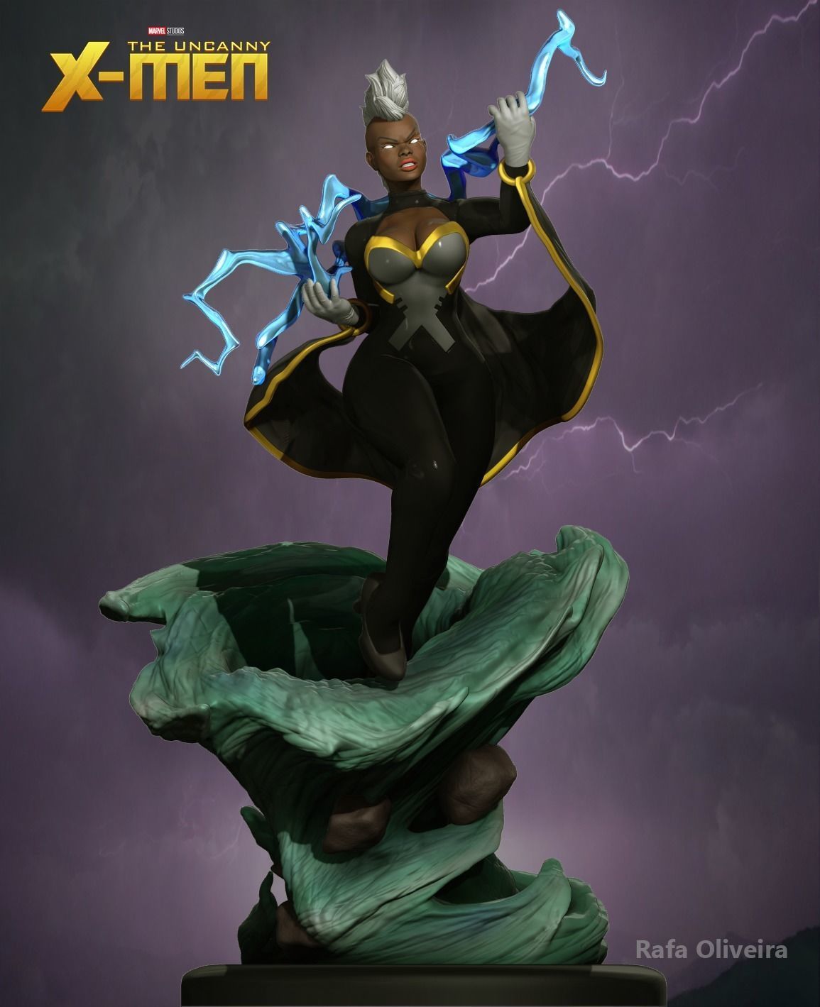 X-man Storm  3D print model_3