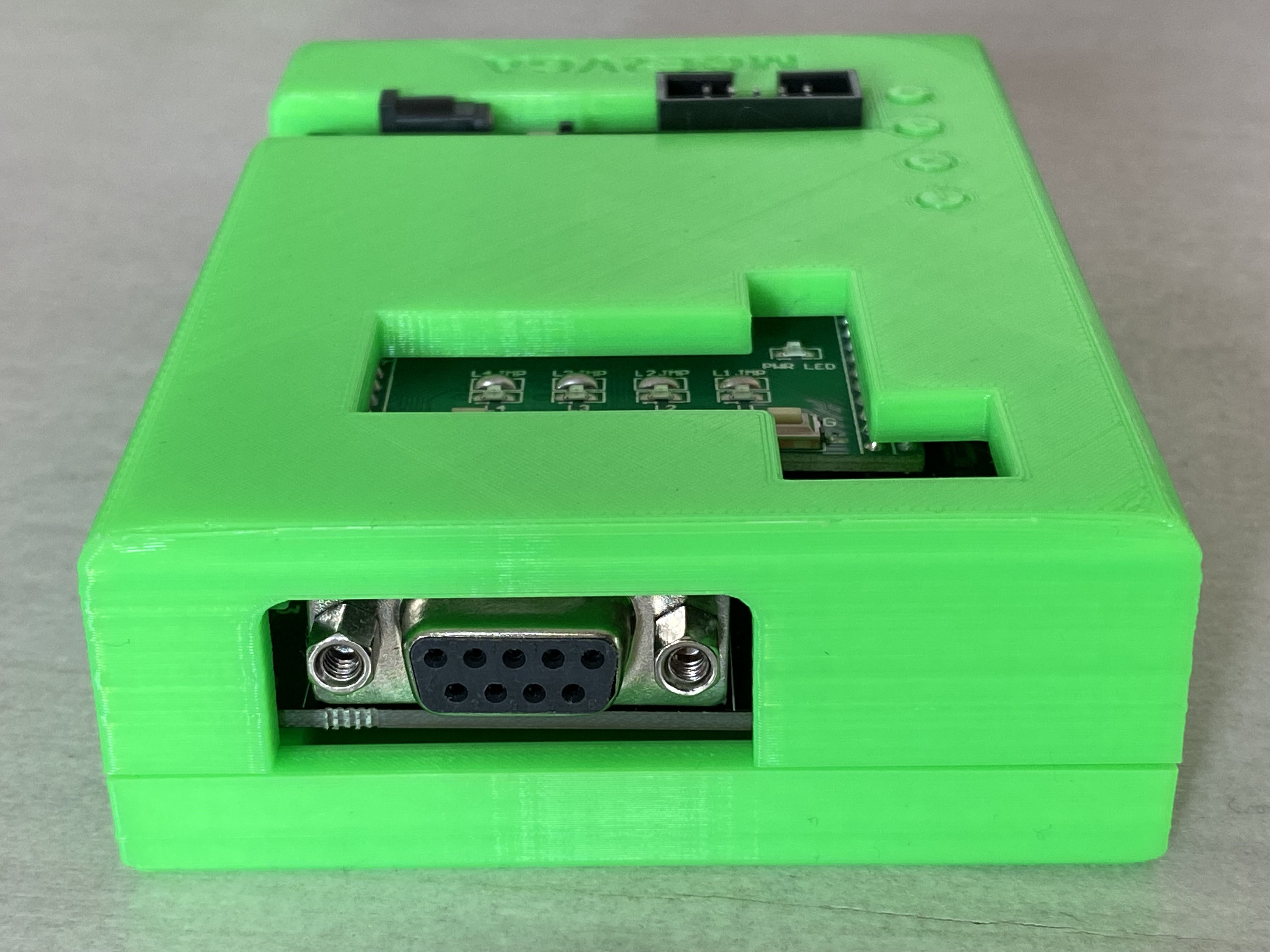MCE2VGA or EGA2VGA case shell 3dprint 3D print model_9