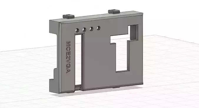 MCE2VGA or EGA2VGA case shell 3dprint