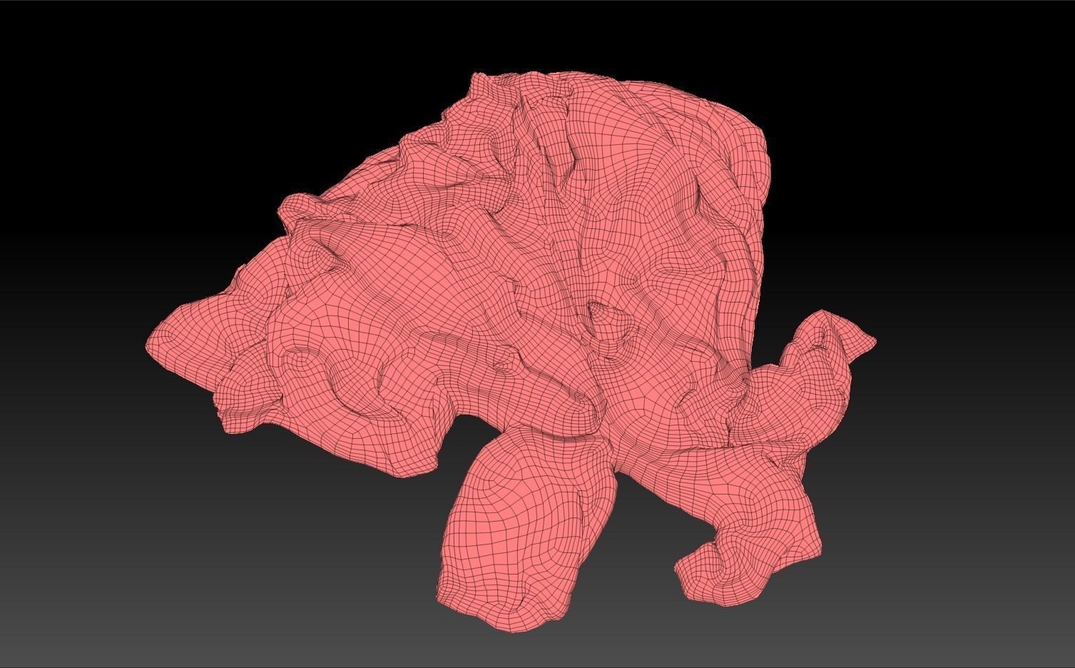 Pile of Cloths 6 Low-poly 3D model_22