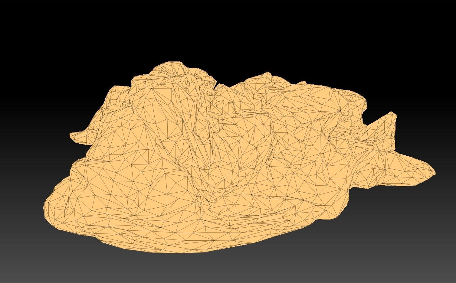 Pile of Cloths 6 Low-poly 3D model_25